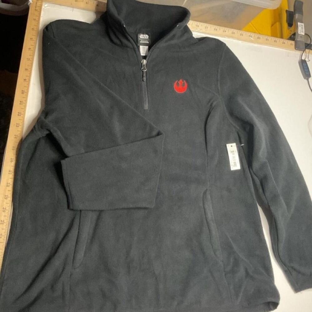 Star-wars Men's Black and Grey Jumper